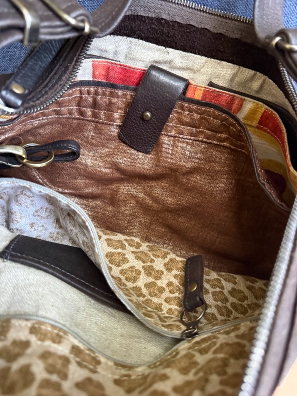 Rough and Tumble Vintage Hobo Bag - Picture 12 of 14